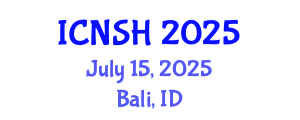 International Conference on Nursing Science and Healthcare (ICNSH) July 15, 2025 - Bali, Indonesia