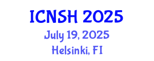 International Conference on Nursing Science and Healthcare (ICNSH) July 19, 2025 - Helsinki, Finland