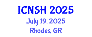 International Conference on Nursing Science and Healthcare (ICNSH) July 19, 2025 - Rhodes, Greece