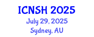 International Conference on Nursing Science and Healthcare (ICNSH) July 29, 2025 - Sydney, Australia