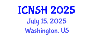International Conference on Nursing Science and Healthcare (ICNSH) July 15, 2025 - Washington, United States