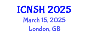 International Conference on Nursing Science and Healthcare (ICNSH) March 15, 2025 - London, United Kingdom