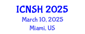 International Conference on Nursing Science and Healthcare (ICNSH) March 10, 2025 - Miami, United States