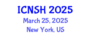 International Conference on Nursing Science and Healthcare (ICNSH) March 25, 2025 - New York, United States