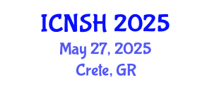 International Conference on Nursing Science and Healthcare (ICNSH) May 27, 2025 - Crete, Greece