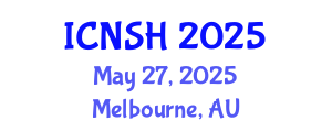 International Conference on Nursing Science and Healthcare (ICNSH) May 27, 2025 - Melbourne, Australia