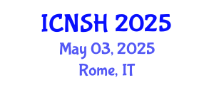 International Conference on Nursing Science and Healthcare (ICNSH) May 03, 2025 - Rome, Italy