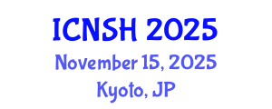 International Conference on Nursing Science and Healthcare (ICNSH) November 15, 2025 - Kyoto, Japan