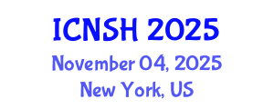 International Conference on Nursing Science and Healthcare (ICNSH) November 04, 2025 - New York, United States