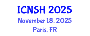 International Conference on Nursing Science and Healthcare (ICNSH) November 18, 2025 - Paris, France