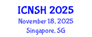 International Conference on Nursing Science and Healthcare (ICNSH) November 18, 2025 - Singapore, Singapore