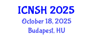 International Conference on Nursing Science and Healthcare (ICNSH) October 18, 2025 - Budapest, Hungary