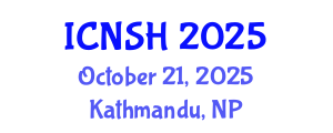 International Conference on Nursing Science and Healthcare (ICNSH) October 21, 2025 - Kathmandu, Nepal