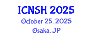 International Conference on Nursing Science and Healthcare (ICNSH) October 25, 2025 - Osaka, Japan