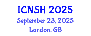 International Conference on Nursing Science and Healthcare (ICNSH) September 23, 2025 - London, United Kingdom