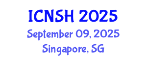 International Conference on Nursing Science and Healthcare (ICNSH) September 09, 2025 - Singapore, Singapore