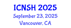 International Conference on Nursing Science and Healthcare (ICNSH) September 23, 2025 - Vancouver, Canada