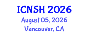 International Conference on Nursing Science and Healthcare (ICNSH) August 05, 2026 - Vancouver, Canada