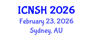 International Conference on Nursing Science and Healthcare (ICNSH) February 23, 2026 - Sydney, Australia International Conference on Nursing Science and Healthcare (ICNSH) February 23, 2026 - Sydney, Australia