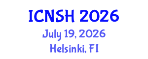 International Conference on Nursing Science and Healthcare (ICNSH) July 19, 2026 - Helsinki, Finland International Conference on Nursing Science and Healthcare (ICNSH) July 19, 2026 - Helsinki, Finland