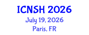 International Conference on Nursing Science and Healthcare (ICNSH) July 19, 2026 - Paris, France International Conference on Nursing Science and Healthcare (ICNSH) July 19, 2026 - Paris, France