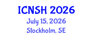 International Conference on Nursing Science and Healthcare (ICNSH) July 15, 2026 - Stockholm, Sweden International Conference on Nursing Science and Healthcare (ICNSH) July 15, 2026 - Stockholm, Sweden