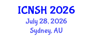 International Conference on Nursing Science and Healthcare (ICNSH) July 28, 2026 - Sydney, Australia International Conference on Nursing Science and Healthcare (ICNSH) July 28, 2026 - Sydney, Australia