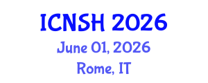 International Conference on Nursing Science and Healthcare (ICNSH) June 01, 2026 - Rome, Italy International Conference on Nursing Science and Healthcare (ICNSH) June 01, 2026 - Rome, Italy