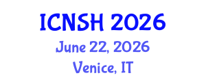 International Conference on Nursing Science and Healthcare (ICNSH) June 22, 2026 - Venice, Italy International Conference on Nursing Science and Healthcare (ICNSH) June 22, 2026 - Venice, Italy