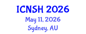 International Conference on Nursing Science and Healthcare (ICNSH) May 11, 2026 - Sydney, Australia International Conference on Nursing Science and Healthcare (ICNSH) May 11, 2026 - Sydney, Australia