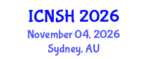 International Conference on Nursing Science and Healthcare (ICNSH) November 04, 2026 - Sydney, Australia International Conference on Nursing Science and Healthcare (ICNSH) November 04, 2026 - Sydney, Australia