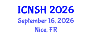 International Conference on Nursing Science and Healthcare (ICNSH) September 16, 2026 - Nice, France