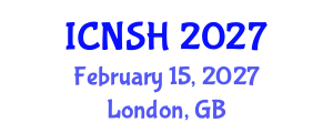International Conference on Nursing Science and Healthcare (ICNSH) February 15, 2027 - London, United Kingdom International Conference on Nursing Science and Healthcare (ICNSH) February 15, 2027 - London, United Kingdom