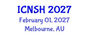 International Conference on Nursing Science and Healthcare (ICNSH) February 01, 2027 - Melbourne, Australia International Conference on Nursing Science and Healthcare (ICNSH) February 01, 2027 - Melbourne, Australia