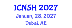 International Conference on Nursing Science and Healthcare (ICNSH) January 28, 2027 - Dubai, United Arab Emirates
