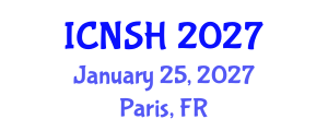 International Conference on Nursing Science and Healthcare (ICNSH) January 25, 2027 - Paris, France