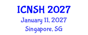 International Conference on Nursing Science and Healthcare (ICNSH) January 11, 2027 - Singapore, Singapore