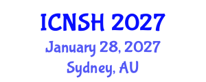 International Conference on Nursing Science and Healthcare (ICNSH) January 28, 2027 - Sydney, Australia International Conference on Nursing Science and Healthcare (ICNSH) January 28, 2027 - Sydney, Australia