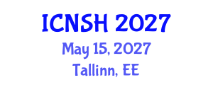 International Conference on Nursing Science and Healthcare (ICNSH) May 15, 2027 - Tallinn, Estonia International Conference on Nursing Science and Healthcare (ICNSH) May 15, 2027 - Tallinn, Estonia