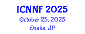 International Conference on Nutraceuticals, Nutrition and Foods (ICNNF) October 25, 2025 - Osaka, Japan