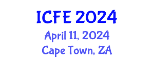 International Conference on Nutrition and Food Engineering (ICFE) April 11, 2024 - Cape Town, South Africa