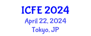International Conference on Nutrition and Food Engineering (ICFE) April 22, 2024 - Tokyo, Japan