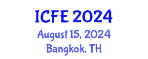 International Conference on Nutrition and Food Engineering (ICFE) August 15, 2024 - Bangkok, Thailand