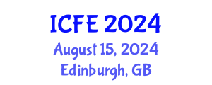 International Conference on Nutrition and Food Engineering (ICFE) August 15, 2024 - Edinburgh, United Kingdom