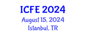International Conference on Nutrition and Food Engineering (ICFE) August 15, 2024 - Istanbul, Turkey