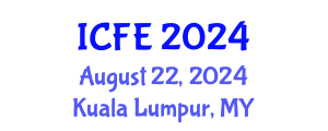 International Conference on Nutrition and Food Engineering (ICFE) August 22, 2024 - Kuala Lumpur, Malaysia