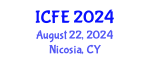 International Conference on Nutrition and Food Engineering (ICFE) August 22, 2024 - Nicosia, Cyprus