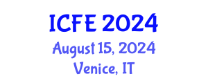 International Conference on Nutrition and Food Engineering (ICFE) August 15, 2024 - Venice, Italy