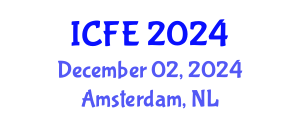 International Conference on Nutrition and Food Engineering (ICFE) December 02, 2024 - Amsterdam, Netherlands