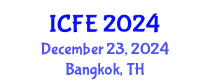 International Conference on Nutrition and Food Engineering (ICFE) December 23, 2024 - Bangkok, Thailand